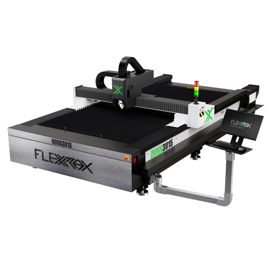 1500W to 3000W FlexMax Fiber Laser Metal Cutter NOVA Series 4x3', 8x4, 10x5 ft Entry Model