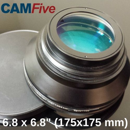Flex Laser Lens 6.8'' x 6.8'' marking or engraving area for Fiber Optic Laser Markers and Engravers