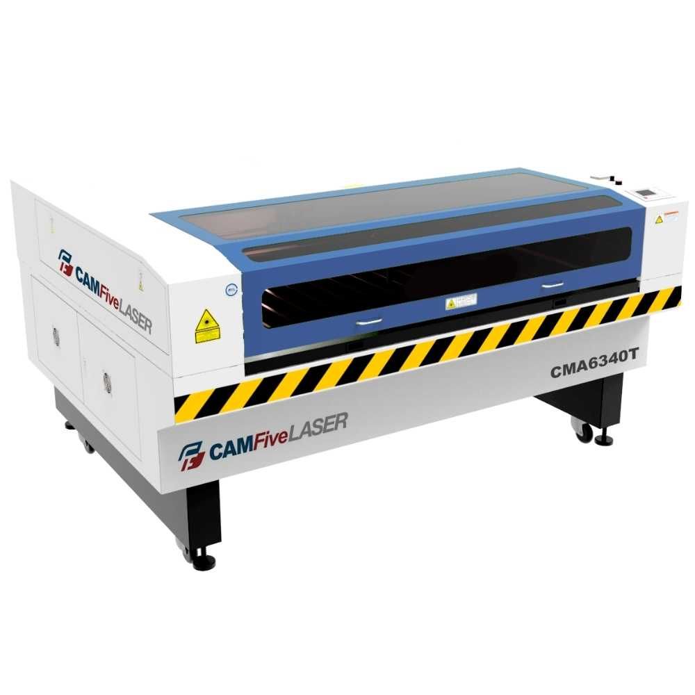 Full Package - 63 x 40 inches Flex Laser CO2 Double Tube Cutter & Engraver CMA6340T Machine for Cutting and Engraving Wood, Acrylic, Fabric and more