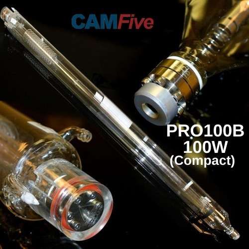 Flex Laser CO2 Glass Tube 100W Model PRO100B for laser cutter & engravers - Compact
