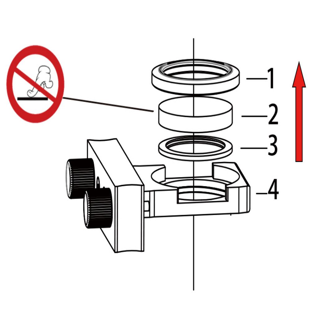 Rubber Seal Ring 42.5 x 34 x 3.4 x 2.5 for Raytools or Precitec Laser Head