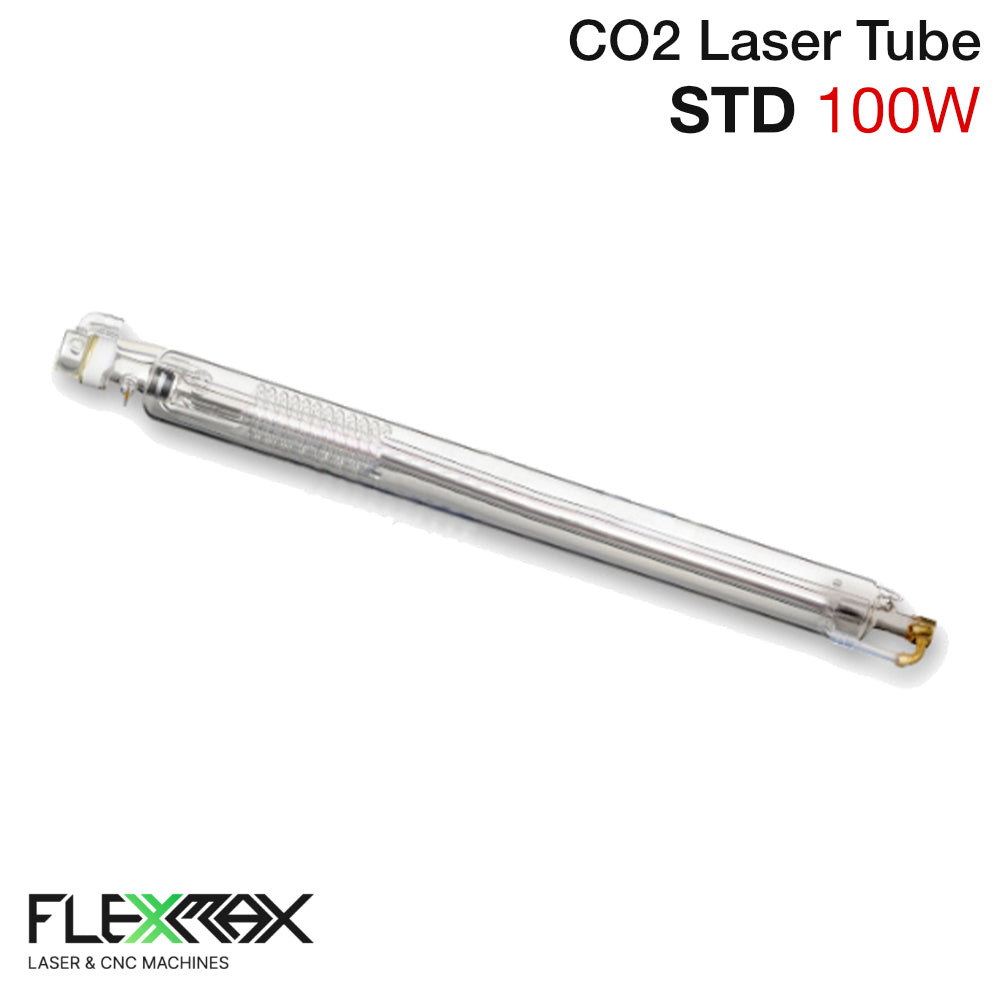 STD100 100W CO2 Laser Tube – 1600mm Glass Replacement for Laser Cutter & Engraver