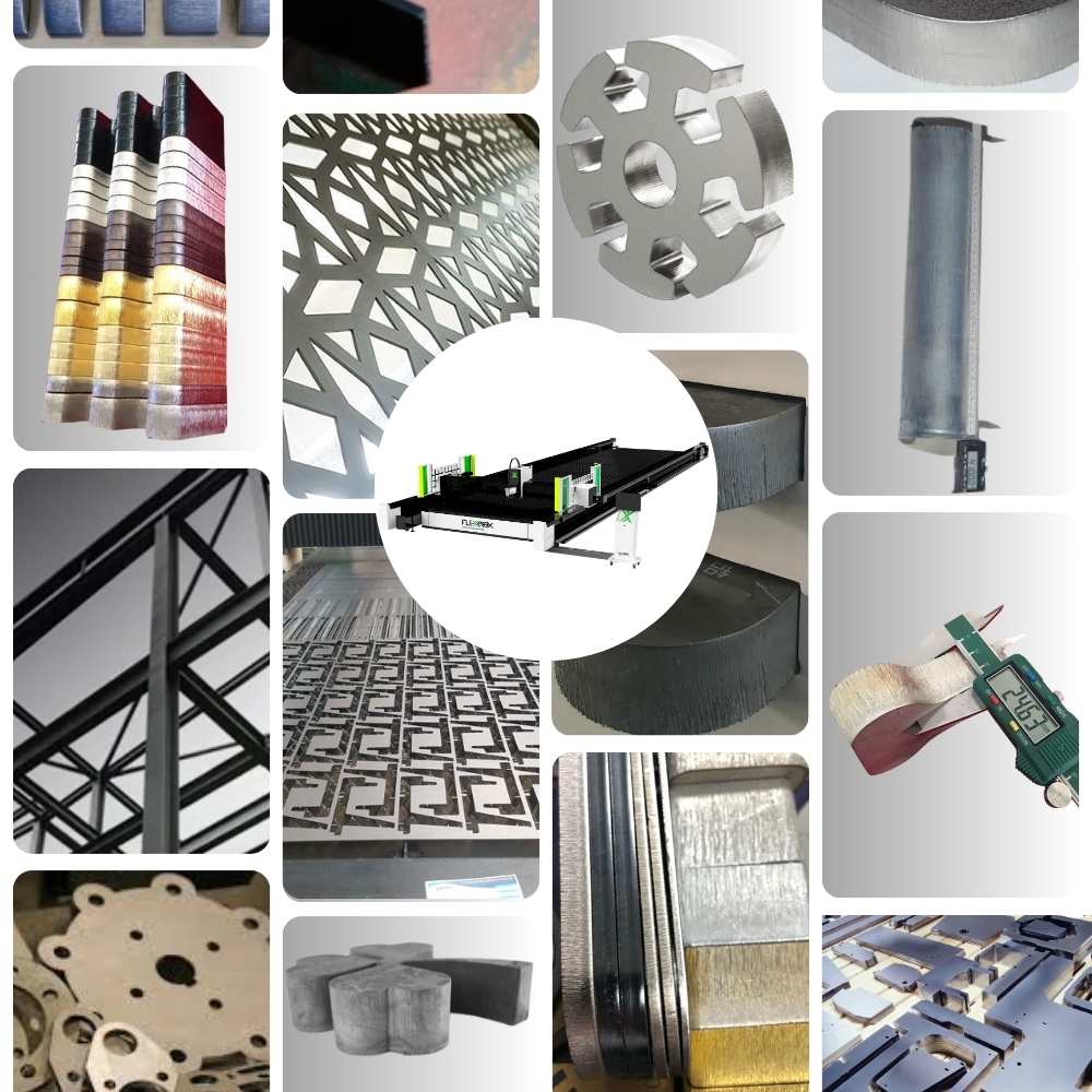 12000W to 30000W Large Format Metal Cutter FlexMax Fiber Laser JET ULTRA Series 20x8', 26x8' and 40x10' Worktables