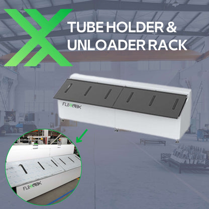 2000W to 6000W tubes cutter FlexMax Fiber Laser TUBE Series for 20' long metal tubes & pipes