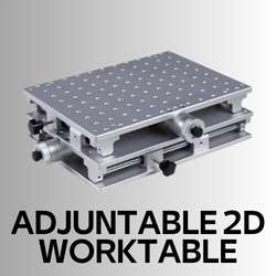 Worktables for MARK & QUARTZ Series laser fiber marking, engraving and cutting machines: