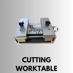 Worktables for MARK & QUARTZ Series laser fiber marking, engraving and cutting machines: