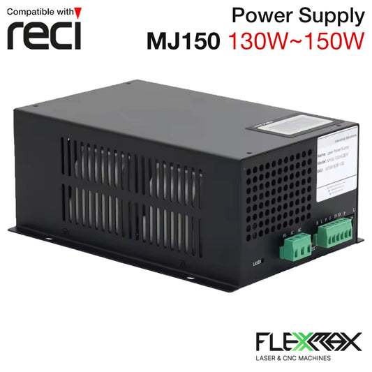 MJ150 CO2 Laser Power Supply – 130W–150W Compatible with RECI Tubes