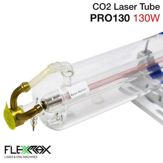 PRO130 130W CO2 Laser Tube – 63.7-inch Glass Replacement for Laser Cutter & Engraver