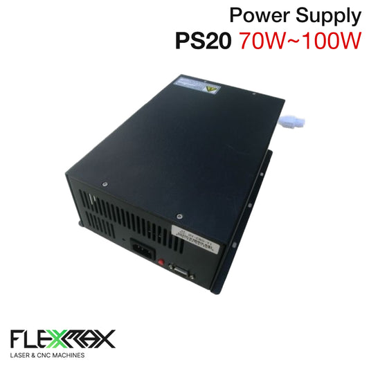 PS20 Power Supply – 70W to 100W CO2 Tube Support for Laser Cutting Systems