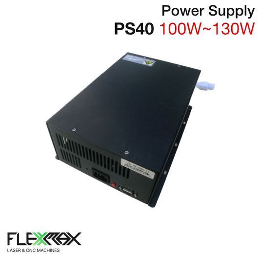 PS40 Power Supply – 100W to 130W CO2 Tube Support for Laser Cutting Systems