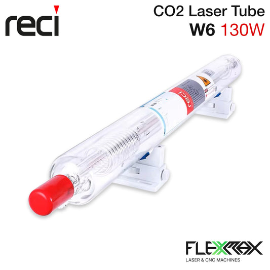 RECI W6 130W CO2 Glass Laser Tube – High-Performance Replacement for Laser Cutting and Engraving Systems