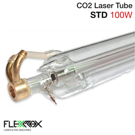 STD100 100W CO2 Laser Tube – 1600mm Glass Replacement for Laser Cutter & Engraver